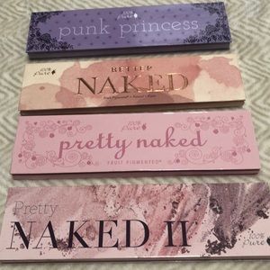 100% Pure eyeshadow palette collection $10 each